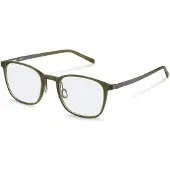 Rodenstock Lunettes de Vue R7180 51/22/145 Olive, dark grey Iniettato MAN R7180
