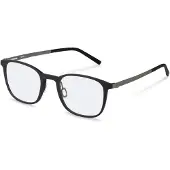 Rodenstock Lunettes de Vue R7180 51/22/145 Black, dark grey Iniettato MAN R7180