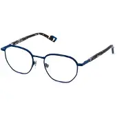 Sting Lunettes de Vue VST595 51/19/140 Blu lucido Metallo MAN VST595