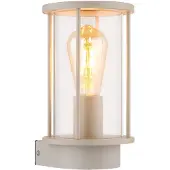 Globo Lampe murale extérieure Gracey brun sable