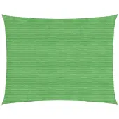 vidaXL Voile d'ombrage 160 g/m² Vert clair 3x4,5 m PEHD