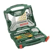 Bosch Accesorios Coffret pour le perçage et le vissage X-Line Titane 70 pièces