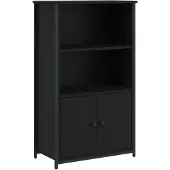 vidaXL Highboard noir 62x32x103,5 cm Bois composite