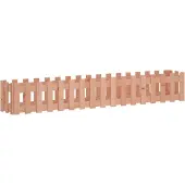 vidaXL Lit surélevé design clôture à lattes 200x30x30 cm bois massif douglas