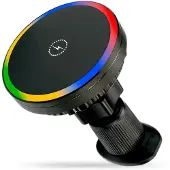 EverActive GSM-Autohalterung MC-W15 Pro, Adaptateur pour véhicule, Noir