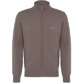 Fynch&Hatton Sfpk212 Full Zip Sweater Beige M Homme