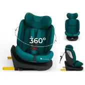 Kinderkraft Siège auto I-GROW 2 PLUS i-SIZE 40-150cm VERT (Siège pour enfant, Norme ECE R129/i-Size)