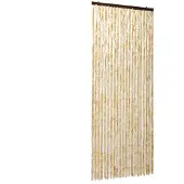 vidaXL Rideau anti-mouches Beige 100x200 cm Chenille