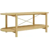 vidaXL Table basse 110x48x40 cm en bois composite