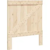 vidaXL Tête de lit 90x104 cm pin massif