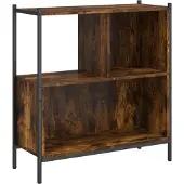 vidaXL Bibliothèque chêne fumé 72x28x77,5 cm bois d'ingénierie