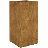 vidaXL Jardinière 40x40x80 cm acier corten