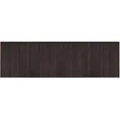 vidaXL Tapis rectangulaire marron foncé 60x200 cm bambou