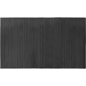 vidaXL Tapis rectangulaire gris 60x100 cm bambou