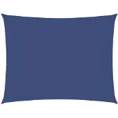 vidaXL Voile de parasol tissu oxford rectangulaire 3x6 m bleu