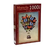Magnolia Puzzle Butterfly Balloon - 1000 pièces