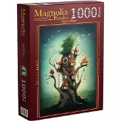 Magnolia Puzzle Maison de l'arbre magique - 1000 Teile Puzzle