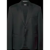 BOSS Regular Fit Veste noir, Unicolore