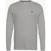 U.S. POLO ASSN. T-Shirt 'UMBROLIN' gris chiné
