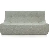 Popsofa Canapé Rave 2,5 places Bouclé Taupe