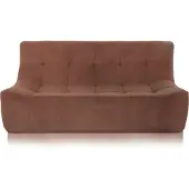 Popsofa Canapé Rave 2,5 places Terre Cuite