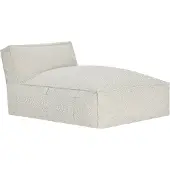 Popsofa Fauteuil d’extérieur Chaise Longue Kiki Taupe
