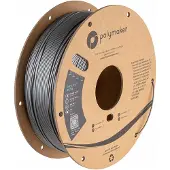 Polymaker PolyLite PETG, Couleur:Argent, Taille du filament:1.75mm, Poids:1 kg