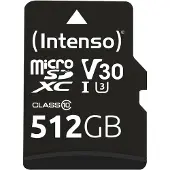 Intenso 3433493 mémoire flash 512 Go MicroSDXC UHS-I Classe 10