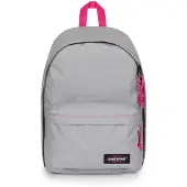 Eastpak sac d'école sac à dos pour ordinateur portable Out of Office 27L Kontrast Grey Pink gris