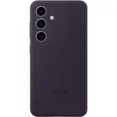 Samsung Galaxy S24 Plus Silicone Back Cover Violet Foncé
