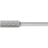 PFERD Fraise sur tige ZYA Ø 10 mm Longueur de la tête 25 mm Ø de la tige 6 mm Denture en carbure 3 PLUS