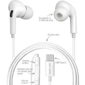 4smarts Melody Digital Basic Usb-C Headphones with D/A Converter White/White 465590