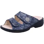 Finn Comfort Mule 'Pantolette Damen 02550-828046 Echtleder in blau' bleu