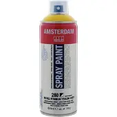 Amsterdam Bombe de peinture 400 ml jaune titane nickel foncé