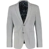 Lerros Veste de costume gris chiné