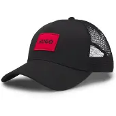 HUGO Casquette 'Kody' rouge clair / noir