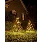Fairybell 1 mètre Duo 120 LED - avec poteau
