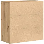 vidaXL Buffet Artisan en chêne 79 x 38 x 80 cm Matériau dérivé du bois