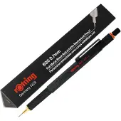 Rotring Porte mine mécanique rétractable 800, 0,7 mm, noir
