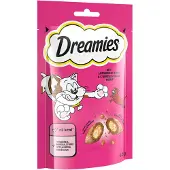 Dreamies 4x60g Catisfactions, bœuf - Friandises pour chat