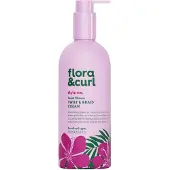 Flora & Curl Floracurl Sweet Hibiscus Twist Braid Cream Hair Cream 300ml (Crème capillaire, 300 ml)