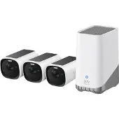 Eufy EufyCam E40 3-Cam Kit + Homebase 2