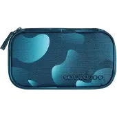 Coocazoo trousse à crayons Pencil Case Aqua Flow bleu marine