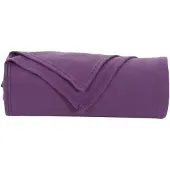 vidaXL Jeté Violet 240 x 220 cm Toison