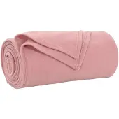 vidaXL Jeté Rose 200 x 150 cm Toison