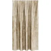 vidaXL Rideaux en velours avec tringles 2 pièces Cappuccino 140 x 140 cm Velours