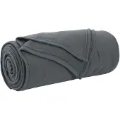 vidaXL Jeté Gris Foncé 240 X 220 Cm Toison