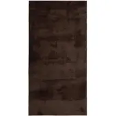 vidaXL Tapis à poils mi-longs, doux et lavable HUARTE Marron