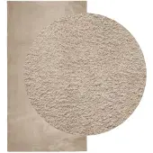 vidaXL Tapis HUARTE à poils courts doux et lavable sable 60x110 cm