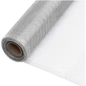 vidaXL Moustiquaire aluminium 60x500 cm argenté